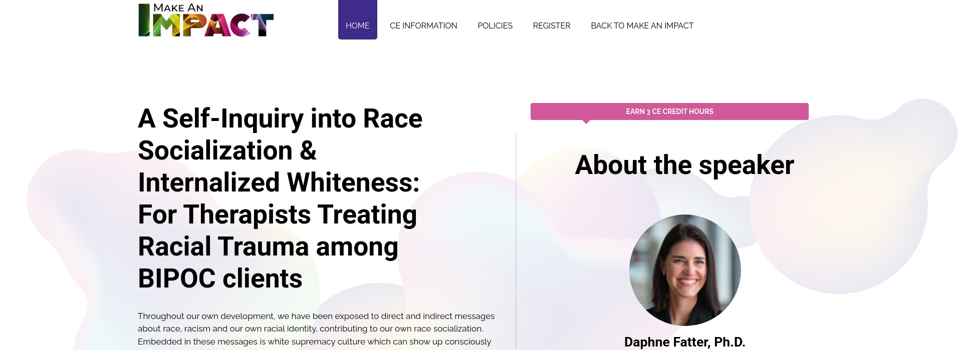 A Self-Inquiry into Race Socialization & Internalized Whiteness: For ...