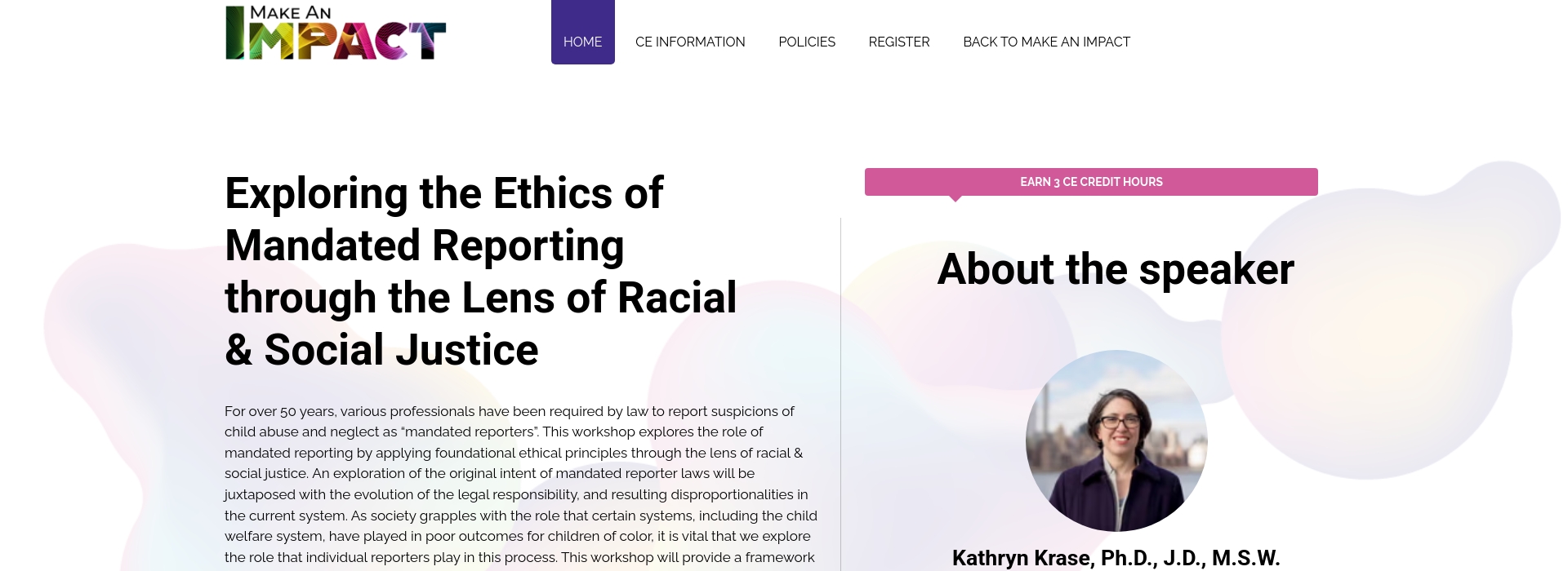 Exploring the Ethics of Mandated Reporting through the Lens of Racial ...